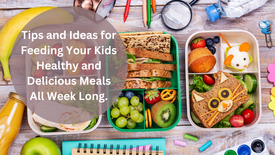Meal Prepping Made Easy: Tips and Ideas for Feeding Your Kids Healthy and Delicious Meals All Week Long.
