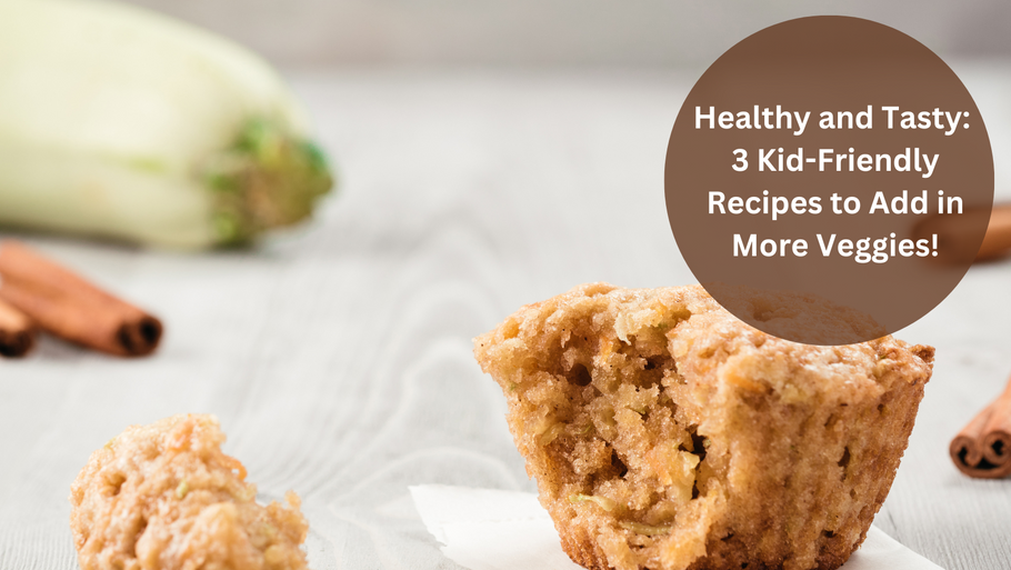 Healthy and Tasty: 3 Kid-Friendly Recipes to add in More Veggies!