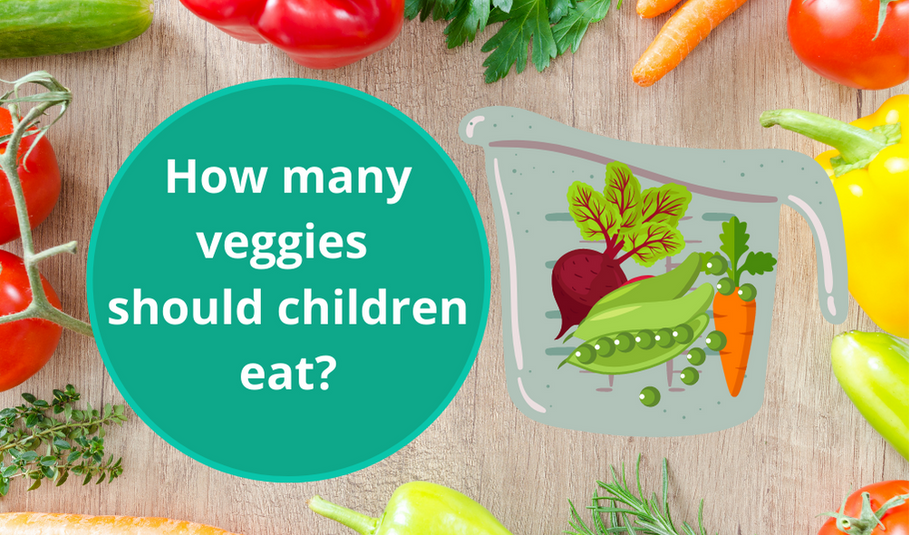 Kids serving sizes for vegetables